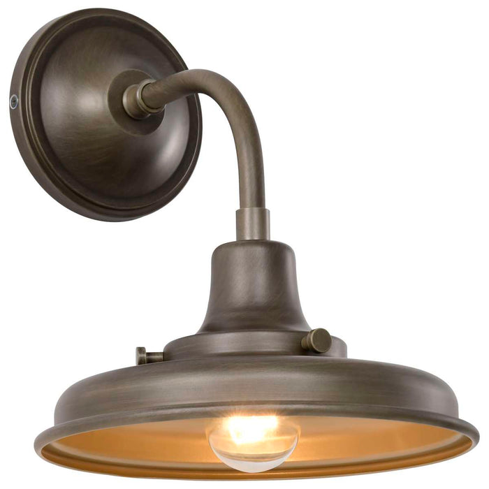 Wall Lantern Nuvo 60-8570 Morris - Small Outdoor Lantern - Burnished Bronze Finish Nuvo