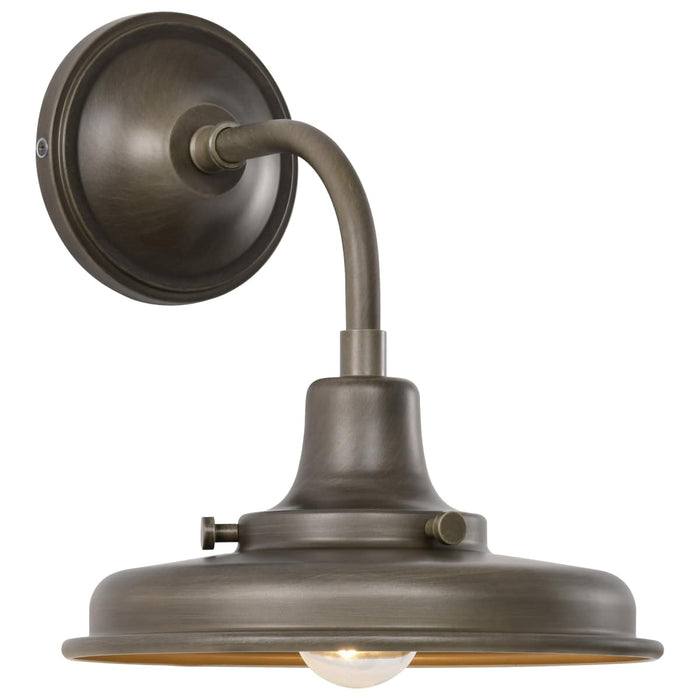 Wall Lantern Nuvo 60-8570 Morris - Small Outdoor Lantern - Burnished Bronze Finish Nuvo