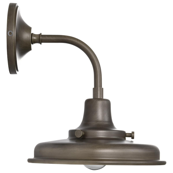 Wall Lantern Nuvo 60-8570 Morris - Small Outdoor Lantern - Burnished Bronze Finish Nuvo