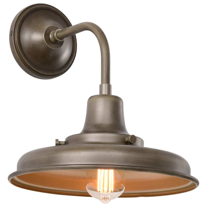 Wall Lantern Nuvo 60-8571 Morris - Medium Outdoor Lantern - Burnished Bronze Finish Nuvo