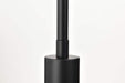 Pendant Nuvo 60-8606 Grayson - Small Pendant - Matte Black Finish - Clear Ribbed Glass Nuvo