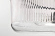 Flush Mount Nuvo 60-8609 Grayson - Large Flush Mount - Matte Black Finish - Clear Ribbed Glass Nuvo