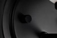Wall Sconce Nuvo 60-8641 Solara - 1 Light Wall Sconce - Matte Black Finish - Frosted Ribbed Glass Nuvo