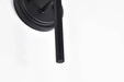 Wall Sconce Nuvo 60-8641 Solara - 1 Light Wall Sconce - Matte Black Finish - Frosted Ribbed Glass Nuvo