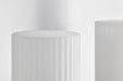 Vanity Nuvo 60-8642 Solara - 2 Light Vanity - Matte Black Finish - Frosted Ribbed Glass Nuvo