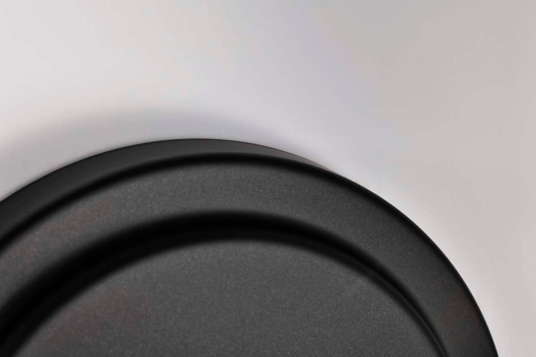 Vanity Nuvo 60-8642 Solara - 2 Light Vanity - Matte Black Finish - Frosted Ribbed Glass Nuvo