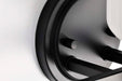 Vanity Nuvo 60-8643 Solara - 3 Light Vanity - Matte Black Finish - Frosted Ribbed Glass Nuvo