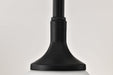 Mini Pendant Nuvo 60-8645 Solara - Mini Pendant - Matte Black Finish - Frosted Ribbed Glass Nuvo