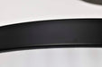 Semi Flush Mount Nuvo 60-8647 Solara - Semi Flush Mount - Matte Black Finish - Frosted Ribbed Glass Nuvo