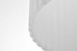 Pendant Nuvo 60-8666 Solara - Pendant - Natural Brass Finish - Frosted Ribbed Glass Nuvo