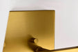 Vanity Nuvo 60-8722 Royale - 2 Light Vanity - Burnished Brass Finish - Ribbed White Glass Nuvo