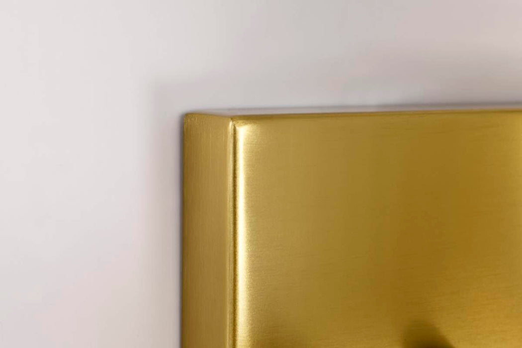 Vanity Nuvo 60-8723 Royale - 3 Light Vanity - Burnished Brass Finish - Ribbed White Glass Nuvo