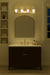 Vanity Nuvo 60-8724 Royale - 4 Light Vanity - Burnished Brass Finish - Ribbed White Glass Nuvo