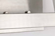 Vanity Nuvo 60-8732 Royale - 2 Light Vanity - Brushed Nickel Finish - Ribbed White Glass Nuvo