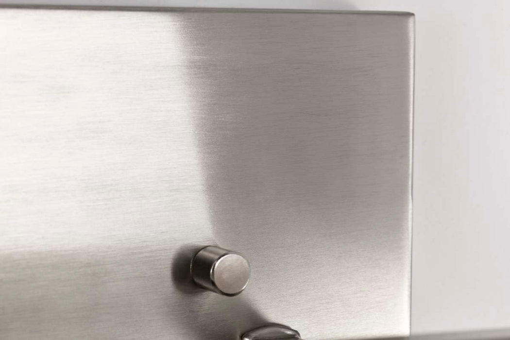 Vanity Nuvo 60-8732 Royale - 2 Light Vanity - Brushed Nickel Finish - Ribbed White Glass Nuvo