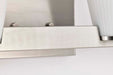 Vanity Nuvo 60-8734 Royale - 4 Light Vanity - Brushed Nickel Finish - Ribbed White Glass Nuvo