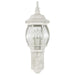 Wall Lantern Nuvo 60-888 Central Park - 3 Light - 22 in. - Wall Lantern with Clear Beveled Glass - White Finish Nuvo