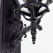 Wall Lantern Nuvo 60-890 Central Park - 3 Light - 22 in. - Wall Lantern with Clear Beveled Glass - Textured Black Finish Nuvo