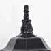 Wall Lantern Nuvo 60-890 Central Park - 3 Light - 22 in. - Wall Lantern with Clear Beveled Glass - Textured Black Finish Nuvo