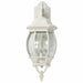 Wall Lantern Nuvo 60-891 Central Park - 3 Light - 22 in. - Wall Lantern with Clear Beveled Glass - White Finish Nuvo