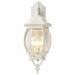 Wall Lantern Nuvo 60-891 Central Park - 3 Light - 22 in. - Wall Lantern with Clear Beveled Glass - White Finish Nuvo