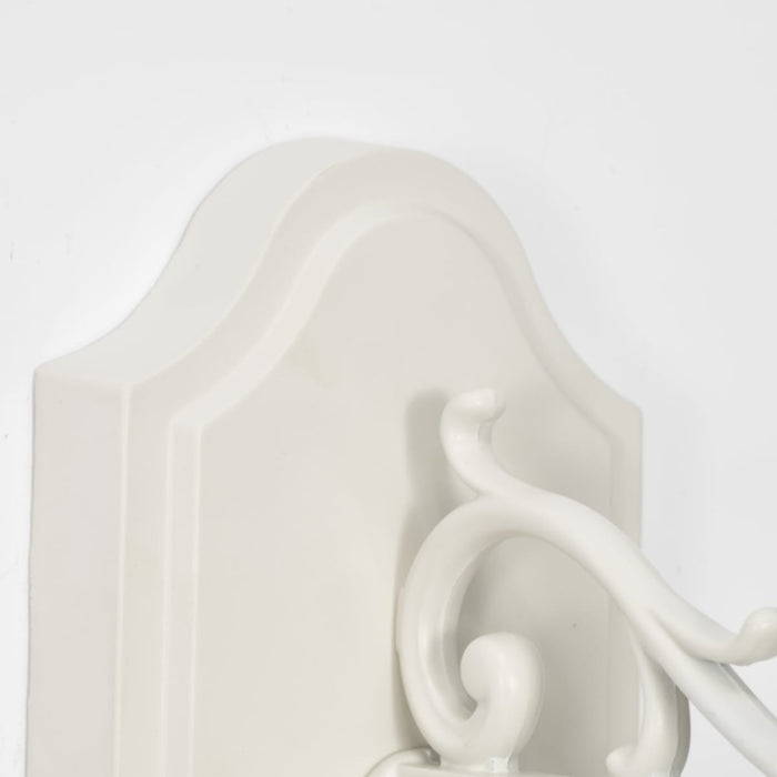 Wall Lantern Nuvo 60-891 Central Park - 3 Light - 22 in. - Wall Lantern with Clear Beveled Glass - White Finish Nuvo
