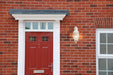 Wall Lantern Nuvo 60-891 Central Park - 3 Light - 22 in. - Wall Lantern with Clear Beveled Glass - White Finish Nuvo