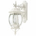 Wall Lantern Nuvo 60-891 Central Park - 3 Light - 22 in. - Wall Lantern with Clear Beveled Glass - White Finish Nuvo