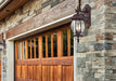 Wall Lantern Nuvo 60-892 Central Park - 3 Light - 22 in. - Wall Lantern with Clear Beveled Glass - Old Bronze Finish Nuvo