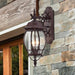 Wall Lantern Nuvo 60-892 Central Park - 3 Light - 22 in. - Wall Lantern with Clear Beveled Glass - Old Bronze Finish Nuvo