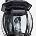 Wall Lantern Nuvo 60-893 Central Park - 3 Light - 22 in. - Wall Lantern with Clear Beveled Glass - Textured Black Finish Nuvo