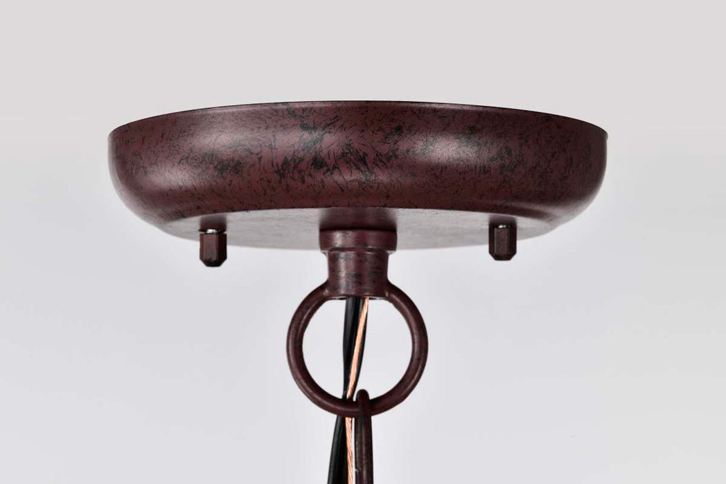 Hanging Lantern Nuvo 60-895 Central Park - 3 Light - 20 in. - Hanging Lantern with Clear Beveled Glass - Old Bronze Finish Nuvo