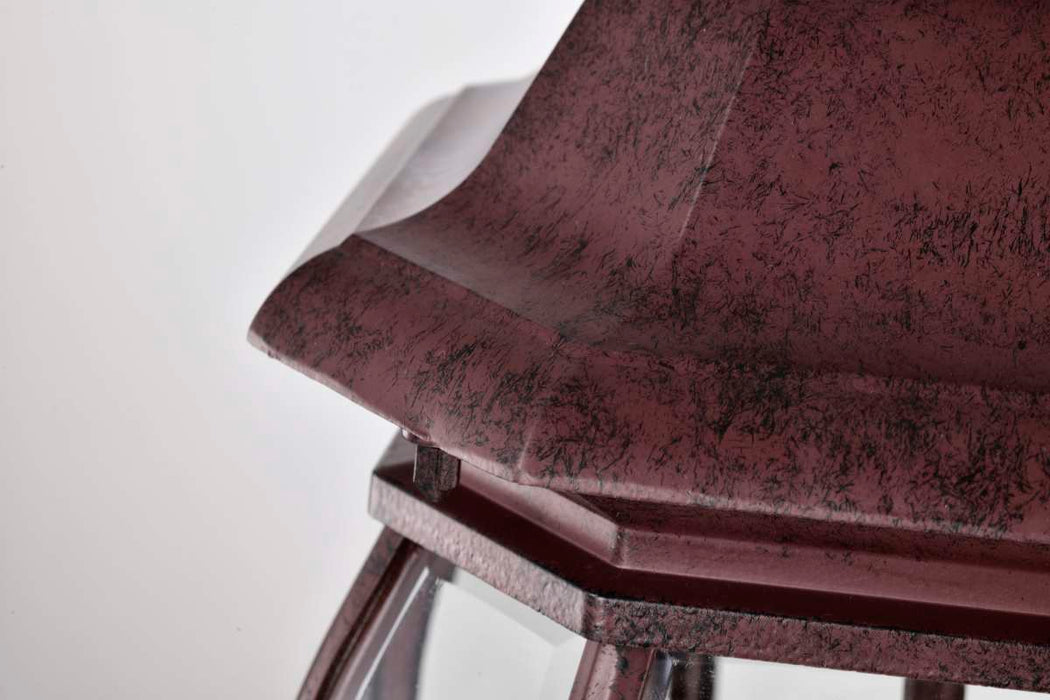 Hanging Lantern Nuvo 60-895 Central Park - 3 Light - 20 in. - Hanging Lantern with Clear Beveled Glass - Old Bronze Finish Nuvo