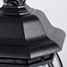 Hanging Lantern Nuvo 60-896 Central Park - 3 Light - 20 in. - Hanging Lantern with Clear Beveled Glass - Textured Black Finish Nuvo