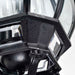 Hanging Lantern Nuvo 60-896 Central Park - 3 Light - 20 in. - Hanging Lantern with Clear Beveled Glass - Textured Black Finish Nuvo