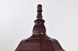 Post Lantern Nuvo 60-898 Central Park - 3 Light - 21 in. - Post Lantern with Clear Beveled Glass - Old Bronze Finish Nuvo