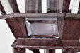 Post Lantern Nuvo 60-898 Central Park - 3 Light - 21 in. - Post Lantern with Clear Beveled Glass - Old Bronze Finish Nuvo