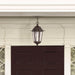 Hanging Lantern Nuvo 60-992 Cornerstone - 1 Light - 13 in. - Hanging Lantern with Clear Seed Glass - Old Bronze Finish Nuvo