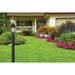 Post Lantern Nuvo 60-996 Cornerstone - 1 Light - 14 in. - Post Lantern with Clear Seed Glass - Textured Black Finish Nuvo