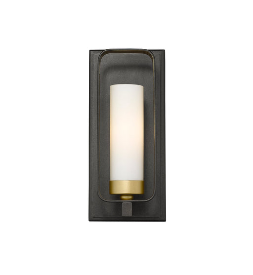 Wall Sconce Z-Lite 6000-1S-BZGD Bronze Gold Aideen 1 Light Wall Sconce Z-Lite