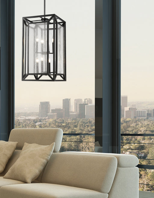 Chandelier Z-Lite 6005-8BRZ Bronze Braum 8 Light Chandelier Z-Lite