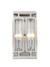 Wall Sconce Z-Lite 6006-2S-BN Brushed Nickel Mersesse 2 Light Wall Sconce Z-Lite