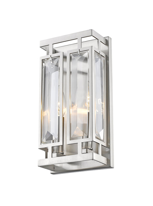 Wall Sconce Z-Lite 6006-2S-BN Brushed Nickel Mersesse 2 Light Wall Sconce Z-Lite