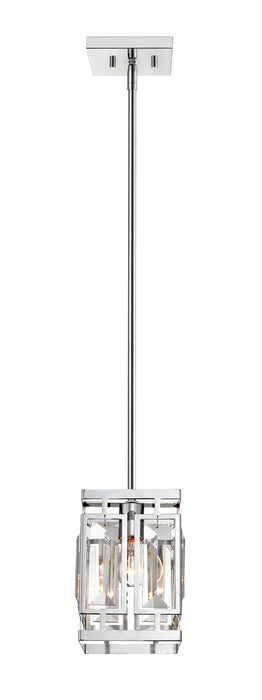 Pendant Z-Lite 6006MP-CH Chrome Mersesse 1 Light Pendant Z-Lite