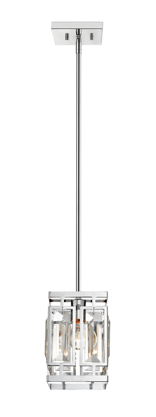 Pendant Z-Lite 6006MP-CH Chrome Mersesse 1 Light Pendant Z-Lite