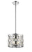 Chandelier Z-Lite 6010-12CH Chrome Dealey 3 Light Chandelier Z-Lite