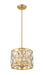 Chandelier Z-Lite 6010-12HB Heirloom Brass Dealey 3 Light Chandelier Z-Lite