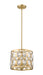 Chandelier Z-Lite 6010-12HB Heirloom Brass Dealey 3 Light Chandelier Z-Lite