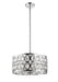Chandelier Z-Lite 6010-20CH Chrome Dealey 5 Light Chandelier Z-Lite