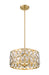 Chandelier Z-Lite 6010-20HB Heirloom Brass Dealey 5 Light Chandelier Z-Lite